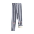 thumbnail image 1 of Winter Savings Clearance! Dezsed Babys Kids Clothes Girls Leggings Autumn Cartoon Printed Plus Velvet Boys Pants Girl Winter Clothes Warm Kids Leggings 2-9 Years Children Trousers, 1 of 3