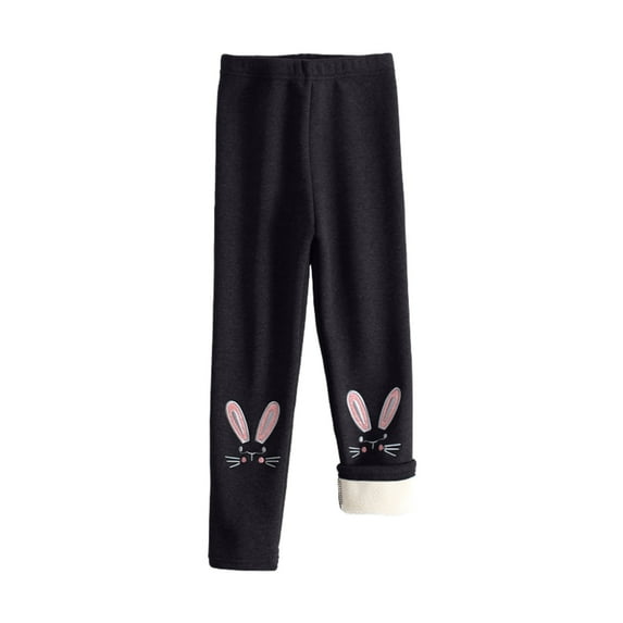 Dezsed Babys Kids Clothes Girls Leggings Autumn Cartoon Printed Plus Velvet Boys Pants Girl Winter Clothes Warm Kids Leggings 2-9 Years Children Trousers