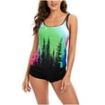 thumbnail image 1 of Christmas Savings Clearance! EINCcm Women One Piece Swimsuits, Plus Size Vintage Retro Bikini U Neck Halter Swimsuits Fashion Print, Swimwear Summer Bikini Bathing Suit Swimsuits Monokini, 1 of 8