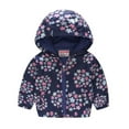 thumbnail image 1 of Edvintorg 1-6 Years Cartoon Print Jackets for Kids Boys Toddler Baby Girls Fashion Long Sleeved Hooded Coats Fall Tops Children Outerwear with Zipper, 1 of 2