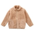 thumbnail image 1 of Winter Savings Clearance! Edvintorg 1-7Years Toddler Kids Baby Boys Girls Winter Coats Fashion Cute Solid Color Windproof Pocket Jackets Plus Keep Warm Coat Children Outerwear With Zipper, 1 of 4
