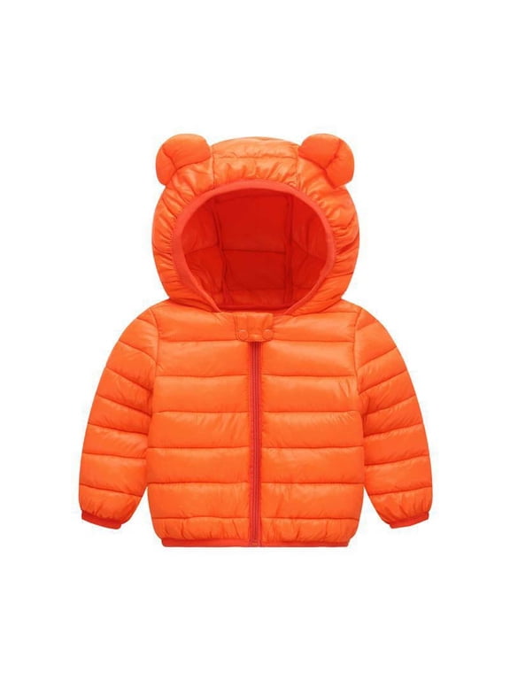 6M-4Y 2025 Baby Girls Jacket Spring Autumn Winter Jacket for Boys Coat Kids Warm Hooded Outerwear with Zipper Children Clothes Infant Girls Coat