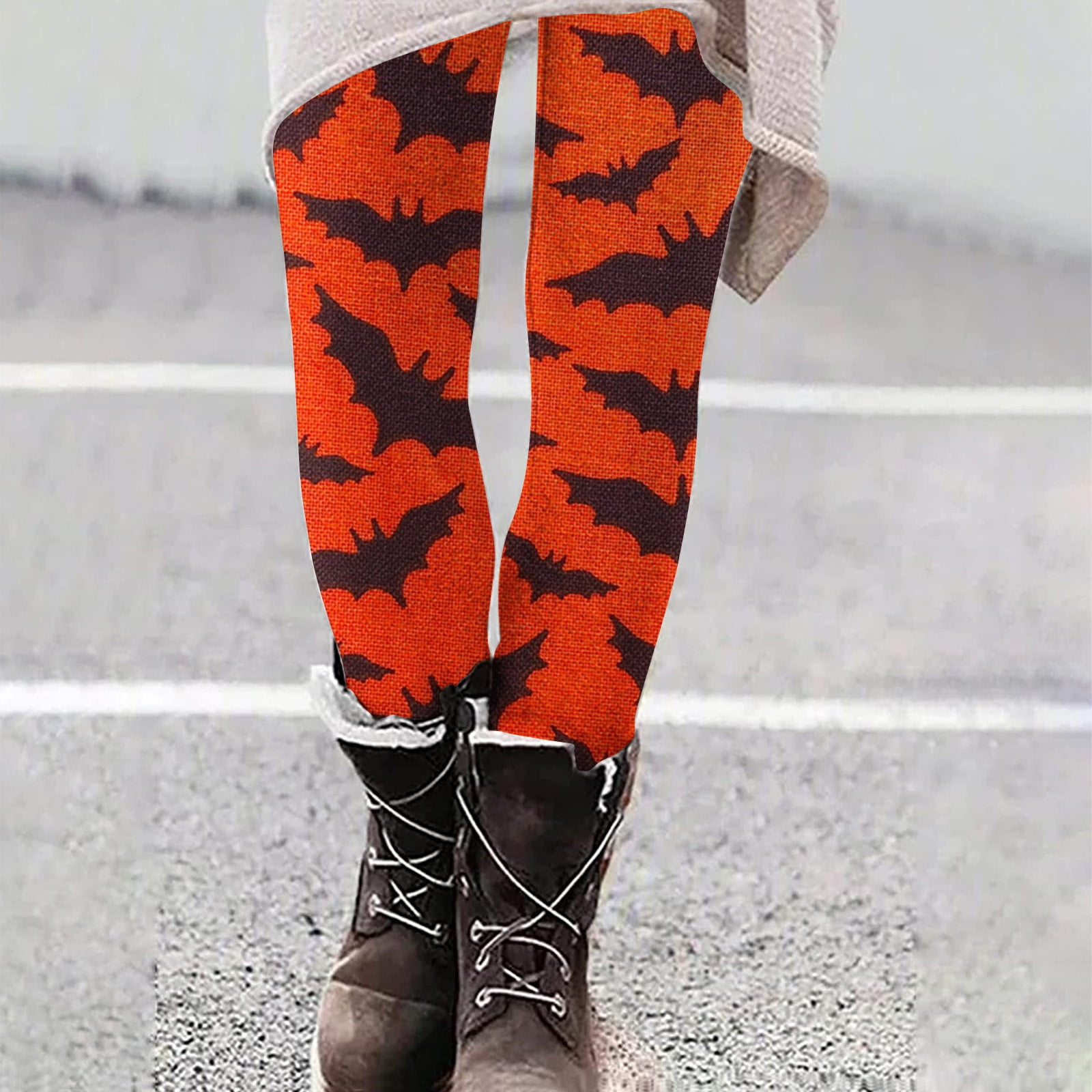 Winter Savings Clearance!Halloween Leggings for Women Plus Size Funny
