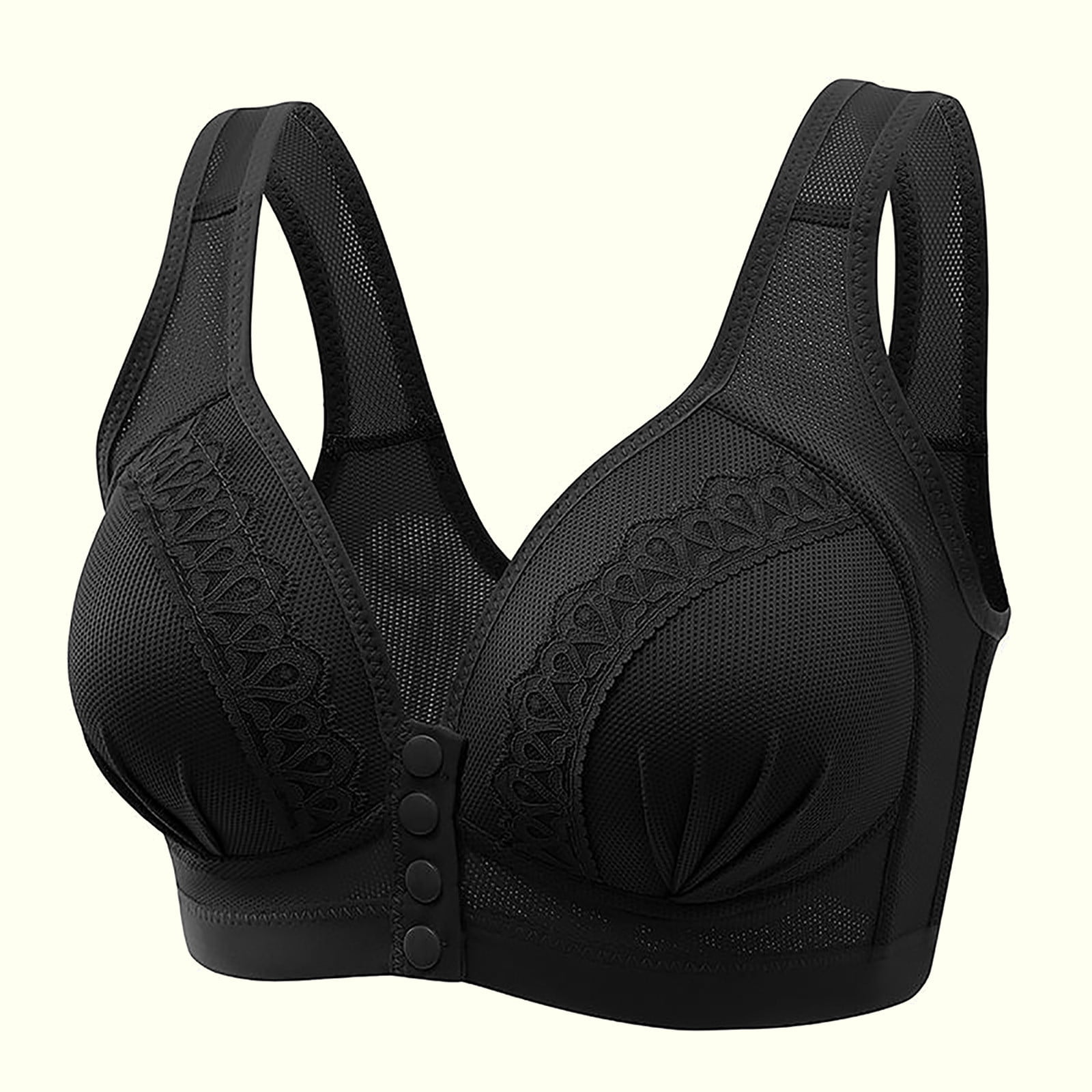 Tawop Women Training Bras for Girls 10-12 Ladies Traceless Comfortable No  Steel Ring Vest Breathable Gathering Front Opening Buckle Bra Woman  Underwear 