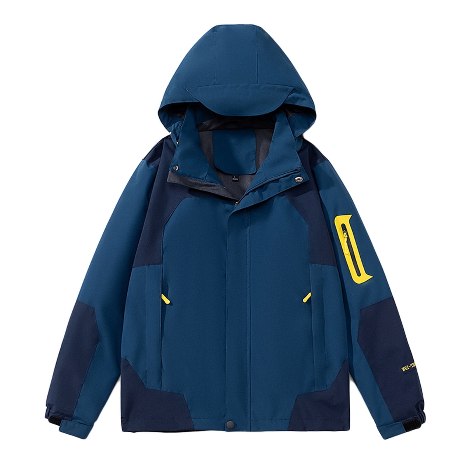 Winter Savings Clearance! Lindreshi Big and Tall Rain Jackets for Men