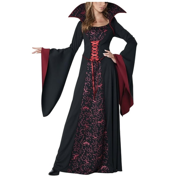 Lindreshi Fall Dresses for Women 2025 Homecoming Dresses Women's Fashion Long Sleeve Splicing Trumpet Sleeve Dress