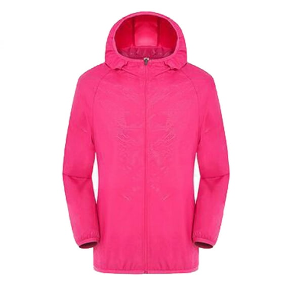 Lindreshi Rain Jackets for Women Plus Size with HoodsWomen Men Windproof Jacket Outdoor Bicycle Sports Quick Dry Windbreaker Coat Top