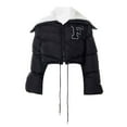 thumbnail image 1 of Lindreshi Shackets for Women 2026 with Pockets Women's Fleece Jacket Windproof Warm Fleece Patchwork Collar Jacket, 1 of 7