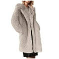 thumbnail image 1 of Winter Savings Clearance! Lindreshi Shackets for Women Fall Fashion Women's Zipper V-Neck Pullover Tops Long Sleeve Hooded Blouse Sweatshirt, 1 of 4