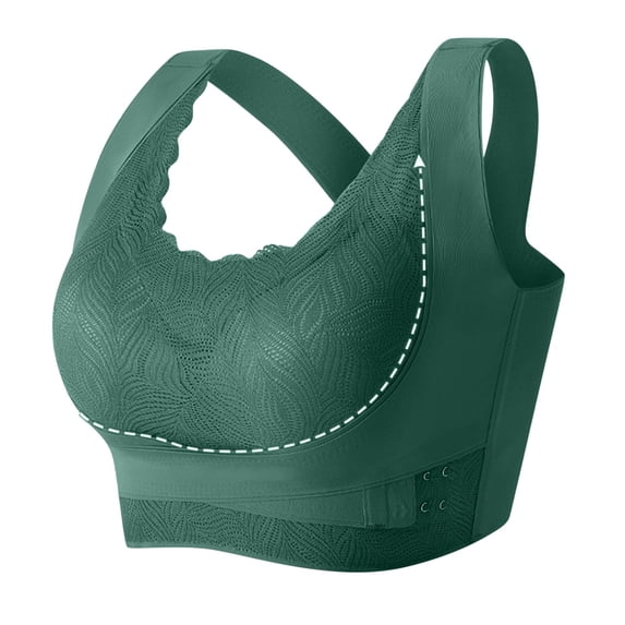 Lindreshi Sports Bras for Women High Impact Women Fashion Side Buckle Yoga Underwear Waistcoat Traceless Together Everyday Bras