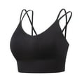 thumbnail image 1 of Lindreshi Sports Bras for Women Woman Bras with String Quick Dry Shockproof Running Fitness Large Size Underwear, 1 of 9