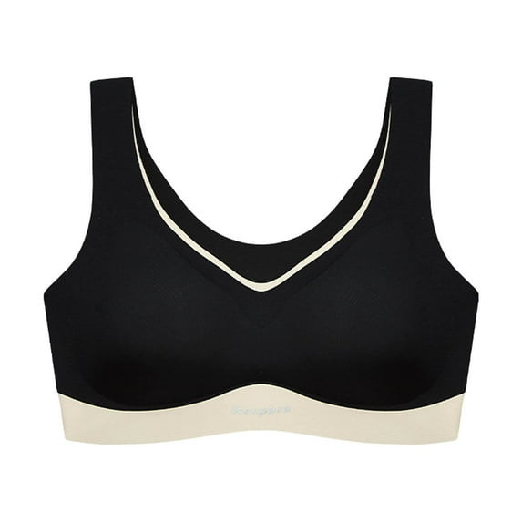 Lindreshi Sports Bras for Women Women Top Bra Wire Free Underwears Base Vest Style Sports Lingerie