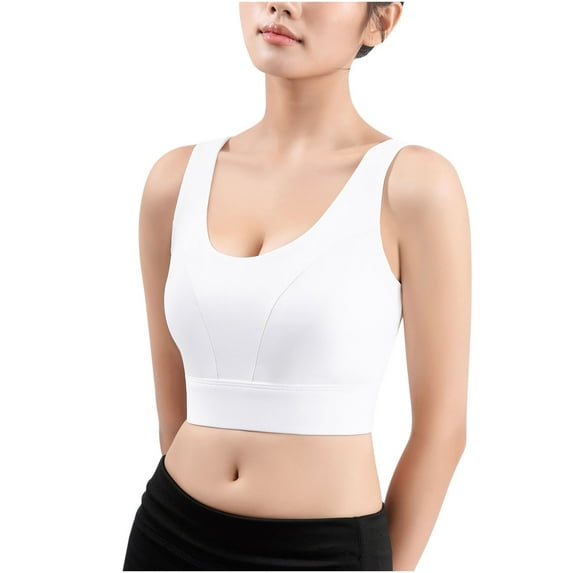 Lindreshi Sports Bras for Women Women's Sports Yoga Bra Shockproof Fitness High Strength Big U Back Yoga Vest