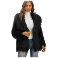 thumbnail image 1 of Winter Savings Clearance! Lindreshi Winter Coats for Women Clearance Medium Women's Winter Warm Coat Jacket Cardigan Cocktail Club Party Outwear, 1 of 5