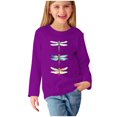 thumbnail image 1 of Nskgu Girl Long Sleeve Shirts Cotton Casual Graphic Fashion T-Shirts Kids Sweatshirts Cute Printed for Girls Boys, 1 of 5