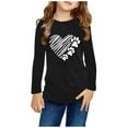 thumbnail image 1 of Nskgu Girls Casual Long Sleeve T Shirts Crewneck Tunic Tops Kids Cute Printed Tee Blouses Long Sleeve Shirts for Girls Preppy Clothes Kids, 1 of 5