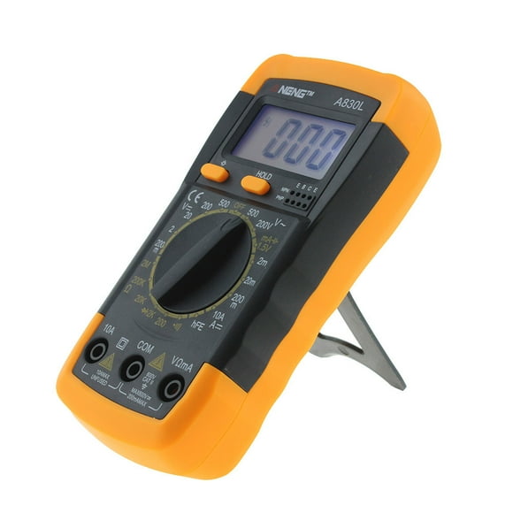 Winter Savings Clearance! SuoKom LCD Digital Multimeter Ammeter Voltmeter Ohmmeter Current Tester Black