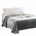 thumbnail image 1 of Winter Savings Clearance! SuoKom Super Soft Warm Solid Warm Micro Plush Fleece Blanket Throw Rug Sofa Bedding, 1 of 2