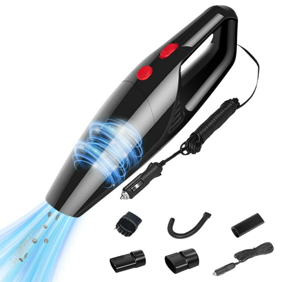 JOGZMZ Car Vacuum Cleaner, Cordless 120W/5000PA Powerful Sutions Handheld Vacuum, 4000mAh Lightweight Mini Vacuum Blow & Suction, Wet and Dry Portable Vacuum for Car, Keyboard