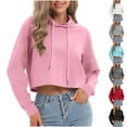 thumbnail image 1 of Loopsun Womens Fall Tops, Long Sleeve T Shirts for Women, Women's Fashion Casual Solid Long Sleeve Round Neck Pullover Top Light Blue, L, 1 of 5