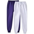 thumbnail image 1 of Titcea 2PC Women's Pants Solid Color Elastic Waisted Drawstring Sweatpants with Pockets Loose Comfort Casual Joggers, 1 of 2
