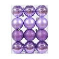 thumbnail image 1 of Winter Savings! UHUYA Christmas Decorations 24PCS Christmas Tree Ornament Pendant Party Supplies Tree Hanging Plastic Ball 1.57in Purple, 1 of 3