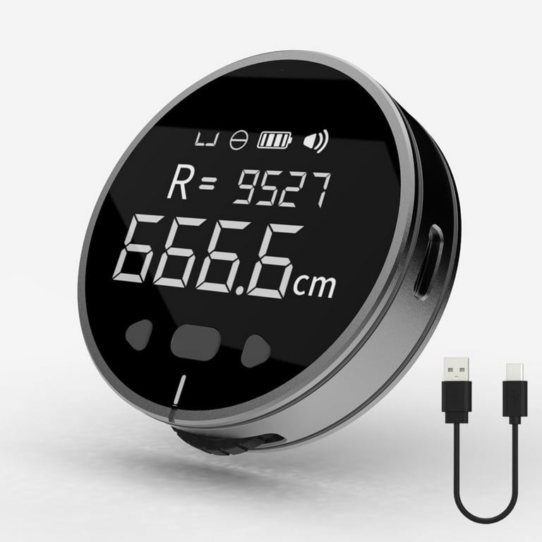 Winter Savings WJSXC Digital Measuring Tape Smart Digital Tape Measure with LCD Display Digital Ruler Type C Rechargeable Length Measuring Tools for