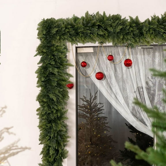 Winter Savings karymi Christmas Decorations Artificial Simulation of and Green Plants Rattan Christmas Tree Pendants Fireplaces Home Decoration Ordinary Style Womens Gifts for Christmas