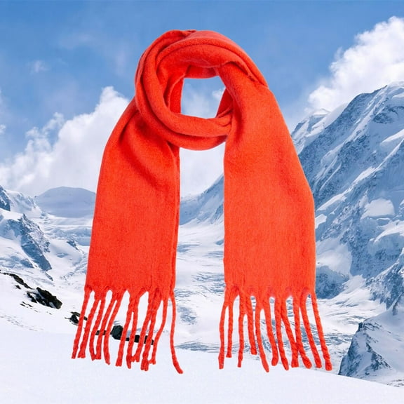 Winter Scarf Fashionable Outdoor Warm Neckerchief for All Seasons Cozy and Stylish Accessory for Fashion Lovers