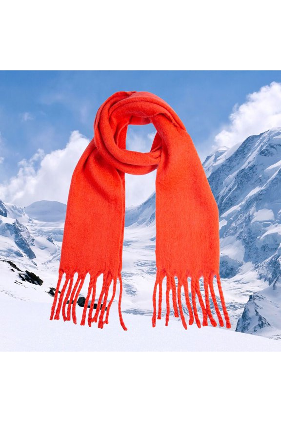 Winter Scarf Fashionable Outdoor Warm Neckerchief for All Seasons Cozy and Stylish Accessory for Fashion Lovers