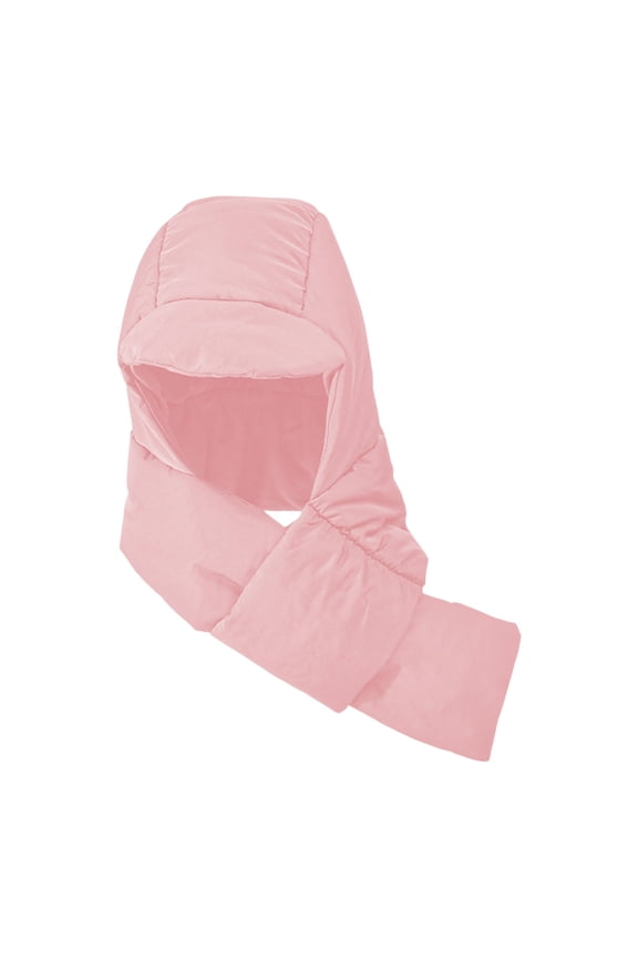 Winter Scarf Neck Warmer - Windproof Hood for Outdoor Activities - Perfect for Cold Weather Travel
