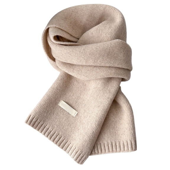 Winter Scarf for Women,Elegant Knitted Scarf For Winter Wear Soft Cozy Unisex Neck Wrap Versatile Lightweight Style All Seasons Fashionable Daily Use Comfortable Accessory