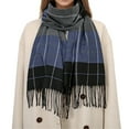 thumbnail image 1 of Winter Scarf for Women High End Plaid Cold Proof Neck Protect Warm Autumn Winter Warm Scarf, 1 of 4