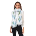 thumbnail image 1 of Winter Scarves for Women Beautiful Forget-me-not Flowers Fashion Pashmina Shawl Wraps Long Blanket Scarf for Fall Spring, 1 of 10