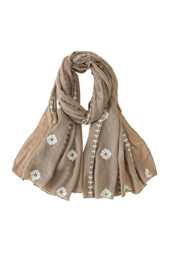 Winter Scarves for Women Lightweight Pashmina Wraps Fleece Knitted Womens Scarfs Winter Clothing Khaki Scarf