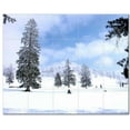 thumbnail image 1 of Winter Scene Ceramic Tile Mural Kitchen Backsplash Bathroom Shower 406459-M54, 1 of 3