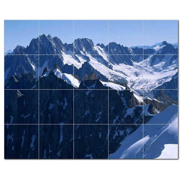 Winter Scene Ceramic Tile Mural Kitchen Backsplash Bathroom Shower 406466-S54