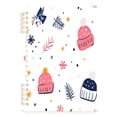 thumbnail image 1 of Winter Series Design A5 8.3x5.7in PP Notebook, Adjustable Rings, 60 Sheets, Diary or Journey Note, 1 of 8