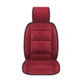 Winter Short Plush Car Seat Thickened Warm Single Seat Cushion
