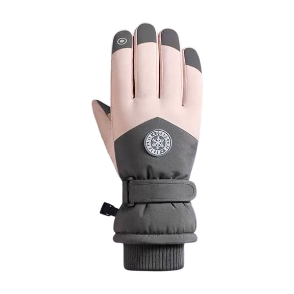 Winter Ski Gloves, Windproof Glove for Men & Women, Touchscreen Snow Gloves for Cold Weather, Thermal Warm Glove