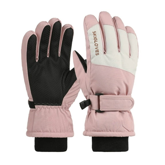 Winter Ski Gloves for Kids - Warm, Anti-, Screen-Touch Gloves for Snow Sports & Outdoor Play
