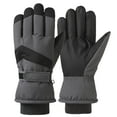 thumbnail image 1 of Winter Ski Gloves for Men Women, Touchscreen Waterproof Snow Gloves, Warm Windproof Cold Weather Cycling Gloves with Grip, 1 of 6