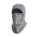 thumbnail image 1 of Winter Ski Mask Balaclava for Men & Women, Windproof Fleece Face Cover Hat Neck Warmer for Snowboarding, Motorcycle, Hiking Light Gray, 1 of 8