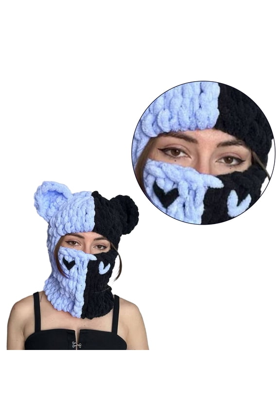 Winter Ski Mask for Men Face Mask Full Face Mask Knitted Ski Mask Full Face Cover for Men Women