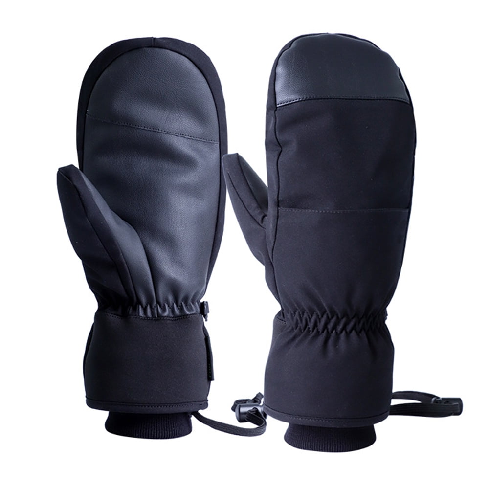 Mens Winter Thermal Warm Waterproof Ski Snowboarding Driving Work Gloves  Mitten