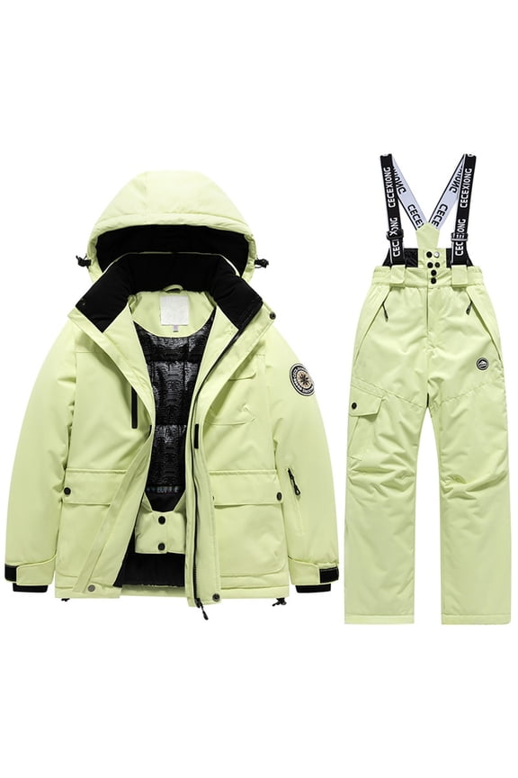 Winter Ski Outfit for Boys and Girls - Thermal Snowsuits for Cold-Weather Activities, Water-Resistant Jacket and Pants Set