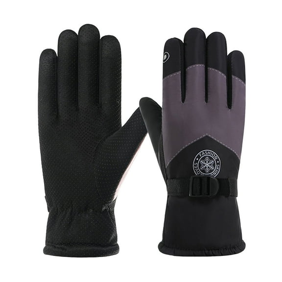 Winter Ski Snow Gloves for Men Women, Youth Touchscreen & Waterproof Cold Weather Hand Warming Gloves Winter Work Gloves