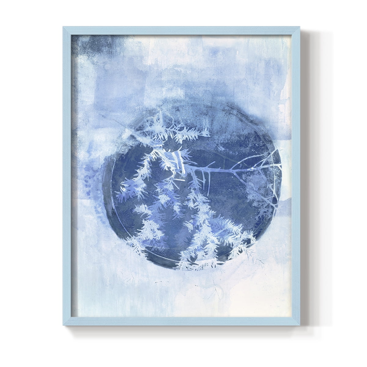 Winter Sky Framed Print - Solid Wood in Single Picture Frame Solid Wood 2 Framed Print
