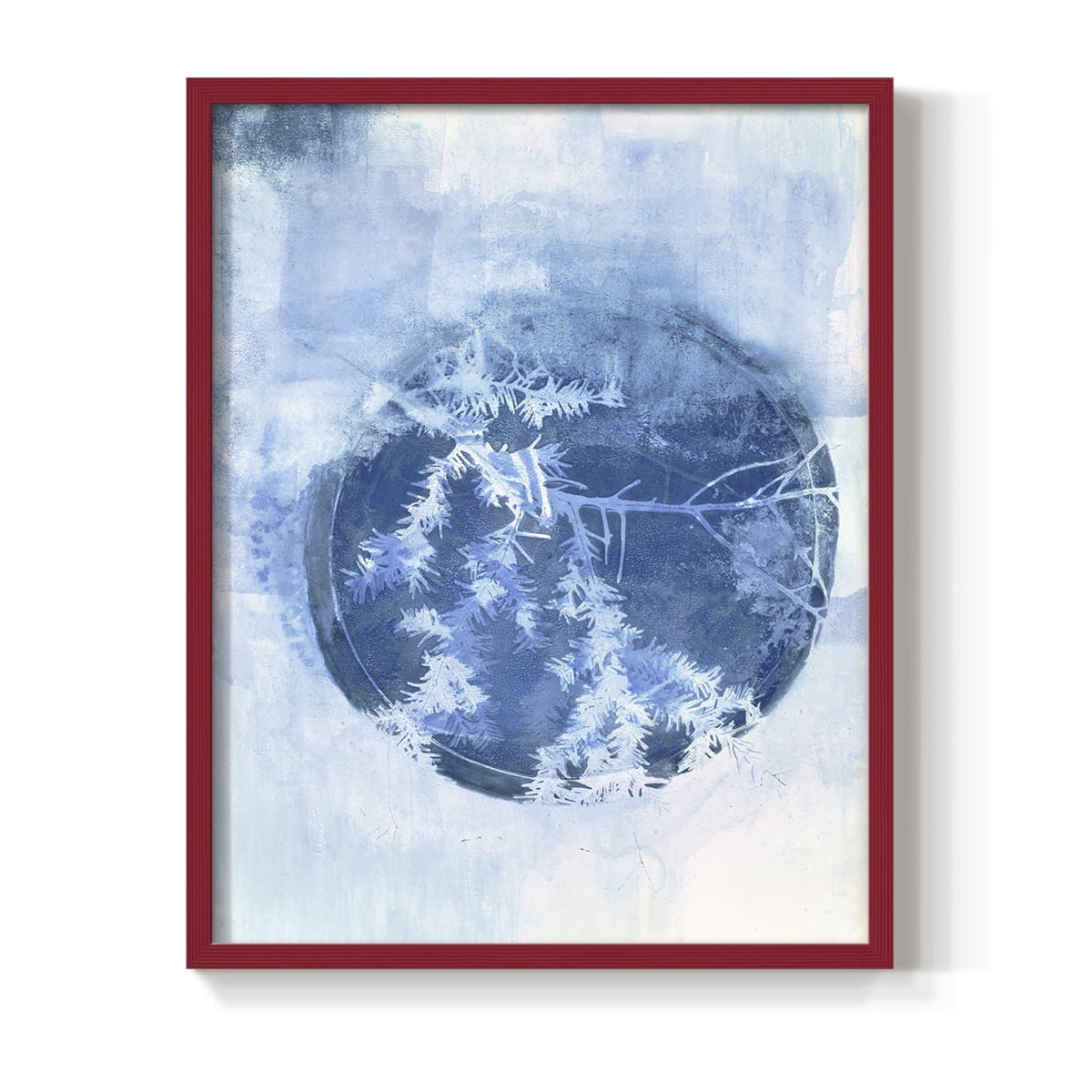 Winter Sky Framed Print - Solid Wood in Single Picture Frame Solid Wood 2 Framed Print