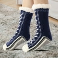 thumbnail image 1 of Winter Slipper Socks for Women, Winter Floor Socks Warm Home Extra Thick Fleece Socks, 1 of 5